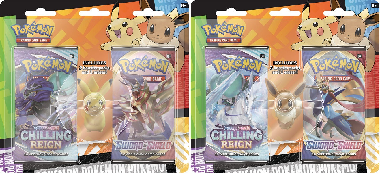 POKEMON BACK TO SCHOOL ERASER BLISTER (Release Date:  2022-07-22) | The CG Realm