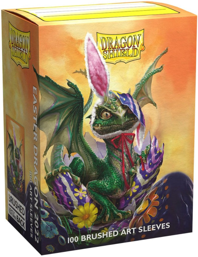 DRAGON SHIELD SLEEVES BRUSHED ART EASTER DRGN 2022