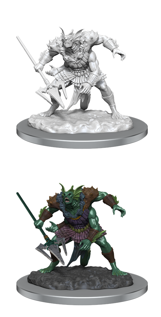 DND UNPAINTED MINIS WV20 SAHUAGIN BARON | The CG Realm