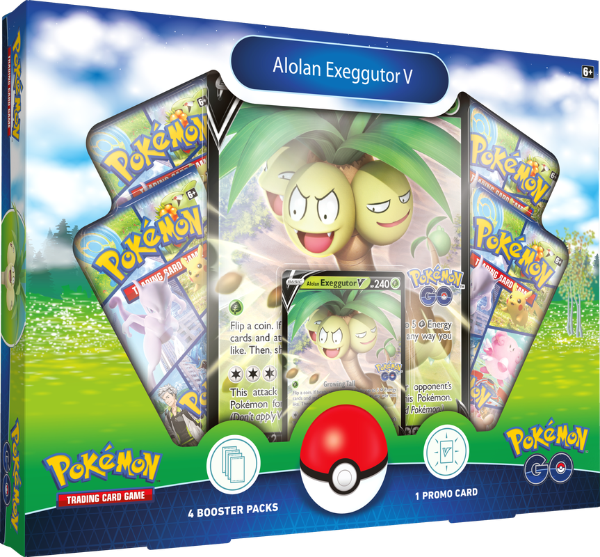 POKEMON GO COLLECTION ALOLAN EXEGGUTOR V  (Release Date:  2022-07-01) | The CG Realm
