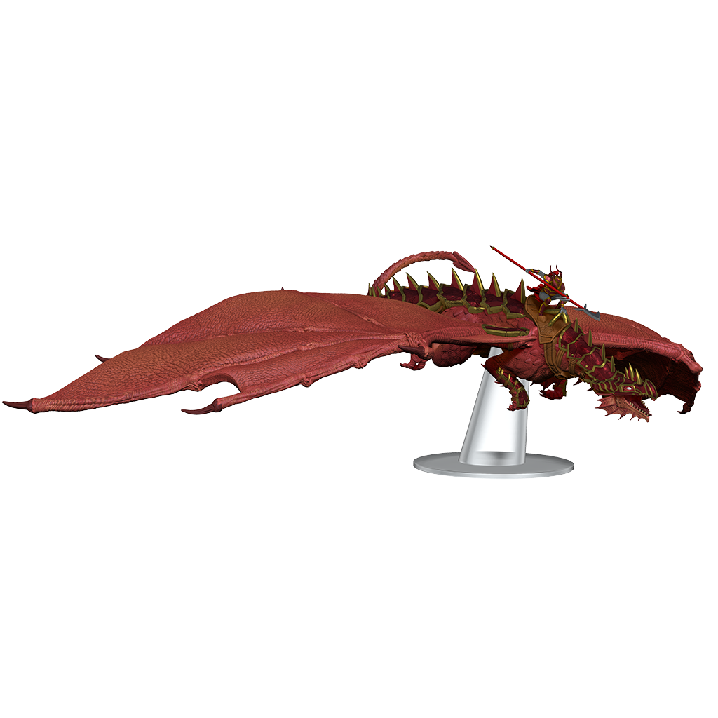 DND ICONS DRAGONLANCE RED RUIN AND RED DRAGONNEL  (Release Date:  2023 Q2/Q3)