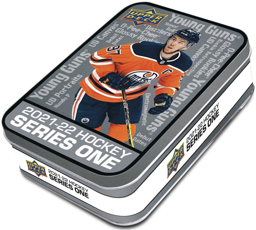 UD SERIES 1 HOCKEY 21/22 TIN | The CG Realm