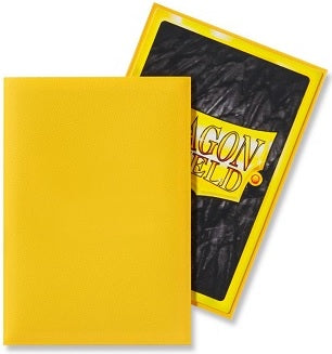 DRAGON SHIELD SLEEVES JAPANESE MATTE YELLOW 60CT | The CG Realm