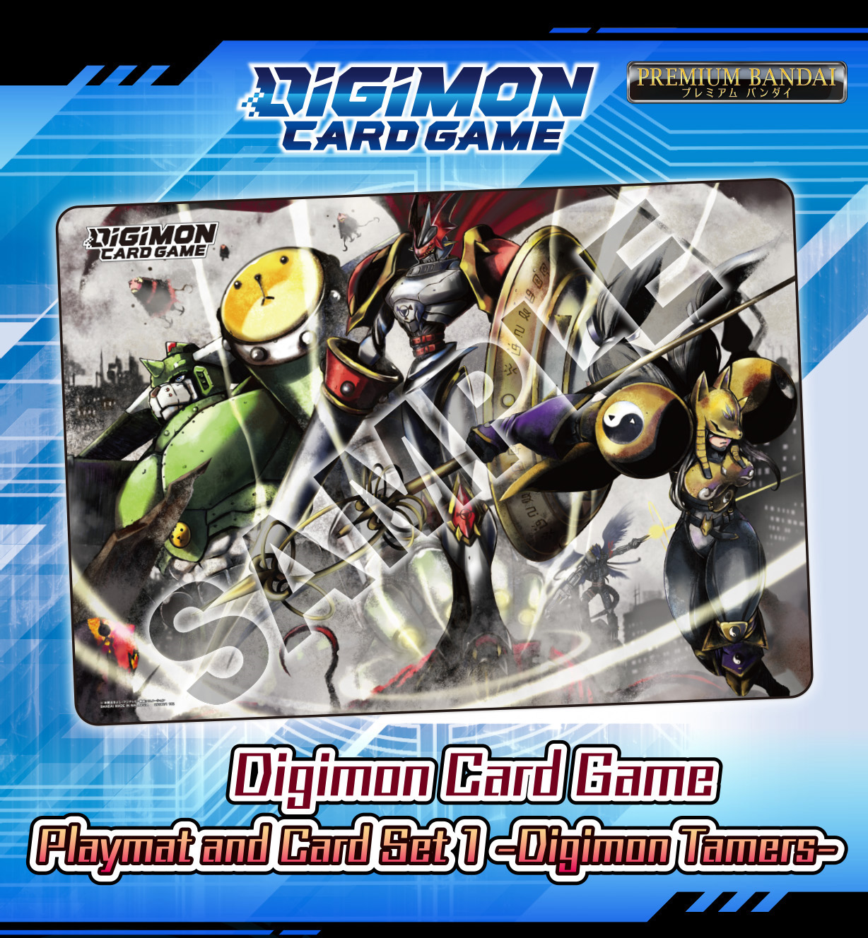 DIGIMON PLAYMAT AND CARD SET 1 (Release Date 2022-06-24) | The CG Realm