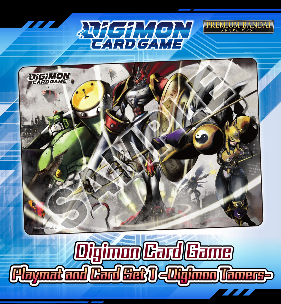 DIGIMON PLAYMAT AND CARD SET 1 (Release Date 2022-06-24)