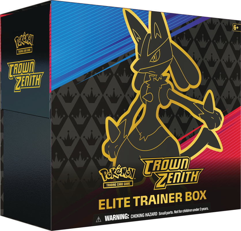 POKEMON SWSH12.5 CROWN ZENITH ELITE TRAINER BOX  (Release Date:  2023-01-20) | The CG Realm