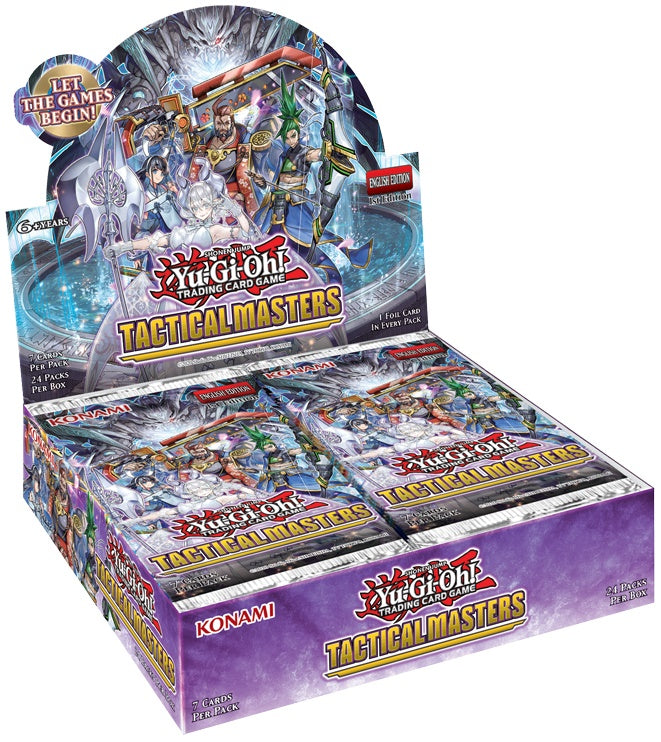 YGO TACTICAL MASTERS BOOSTER (Release Date:  2022-07-01)