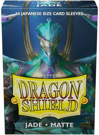 DRAGON SHIELD SLEEVES JAPANESE MATTE JADE 60CT