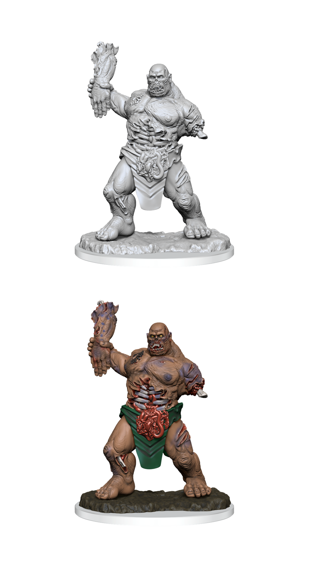 PF UNPAINTED MINIS WV16 ZOMBIE BRUTE