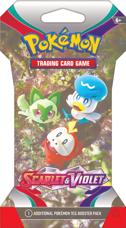 SLEEVED POKEMON SV1 SCARLET AND VIOLET PACK | The CG Realm