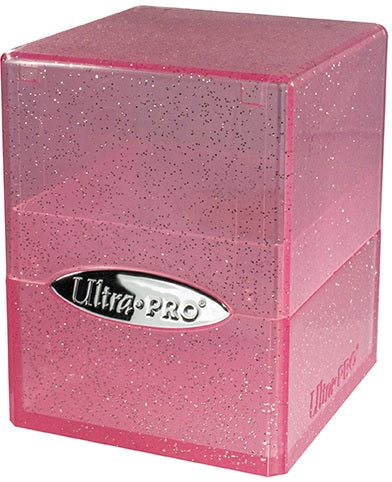 UP D-BOX SATIN CUBE GLITTER PINK
