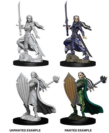 D&D Primed Miniatures Nolzur's Elf Paladin