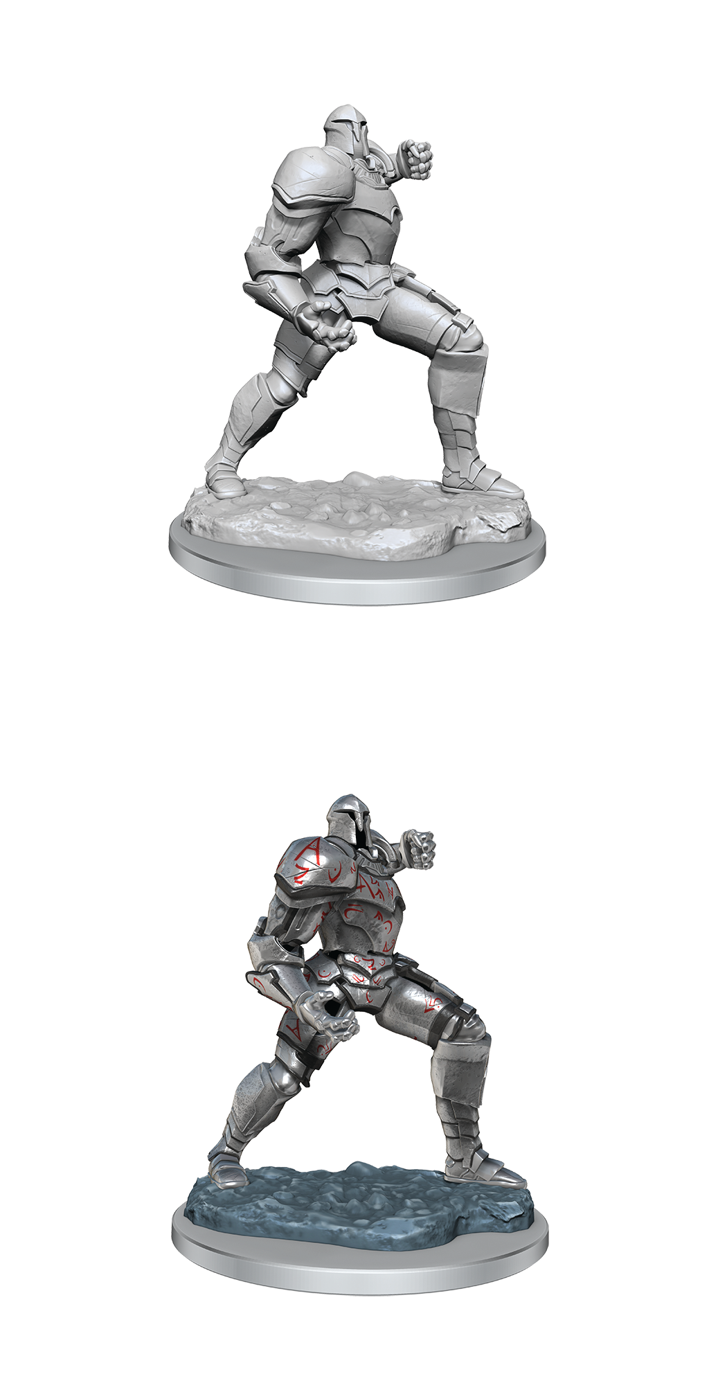 CR UNPAINTED MINIS WV4 PLATINUM GOLEM | The CG Realm