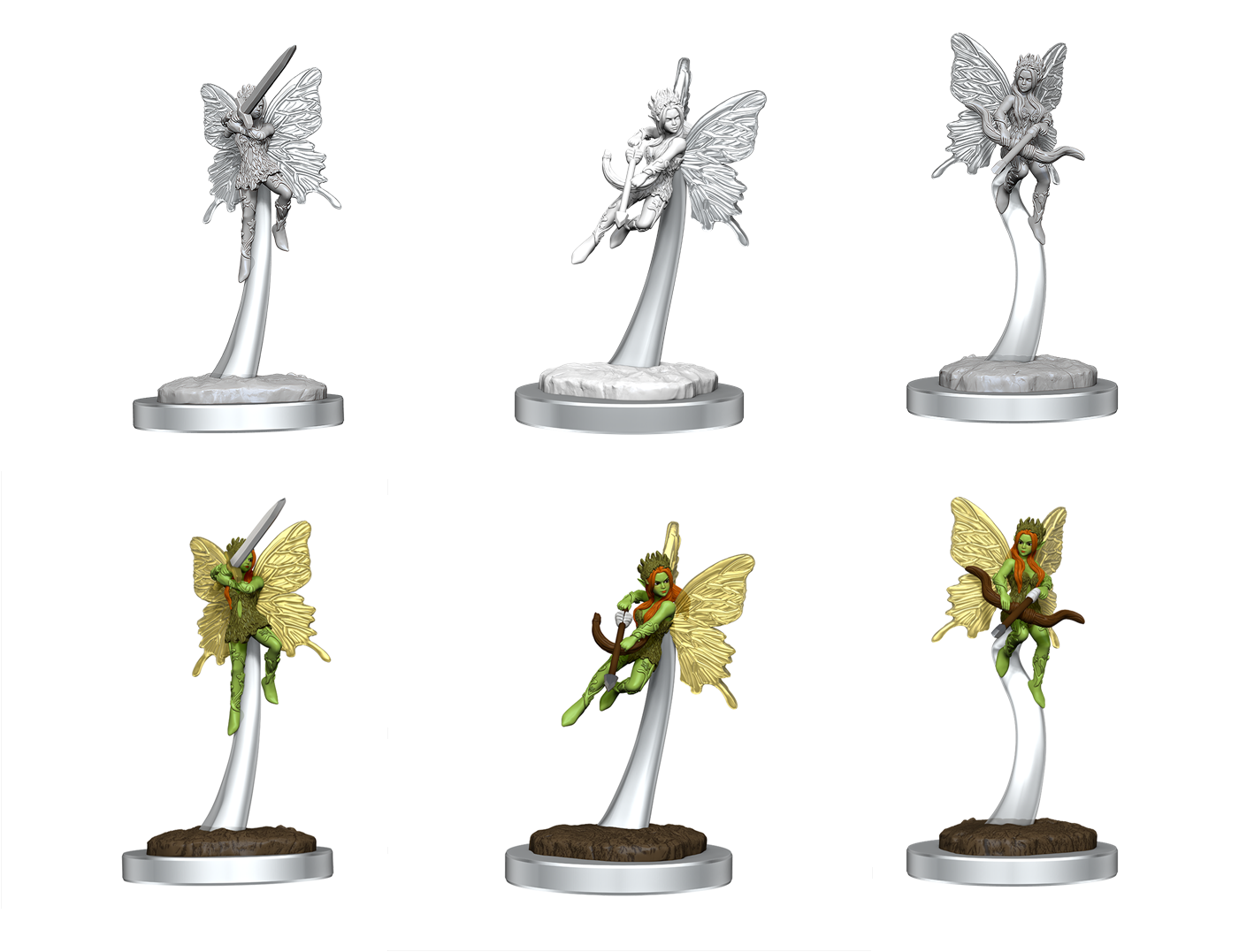 DND UNPAINTED MINIS WV20 PIXIES | The CG Realm