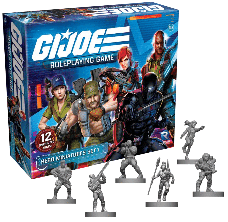 G.I. JOE RPG GAME HERO MINIATURES SET 1 | The CG Realm