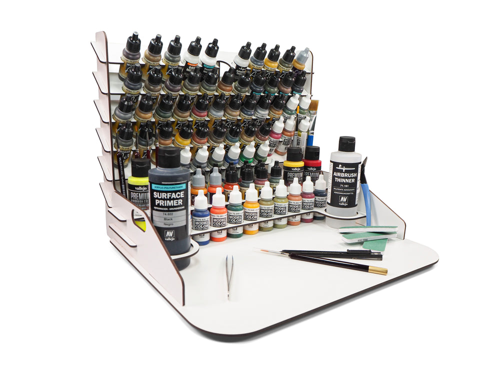 VALLEJO: PAINT DISP/WORK STATION 40X30CM W/STORAGE