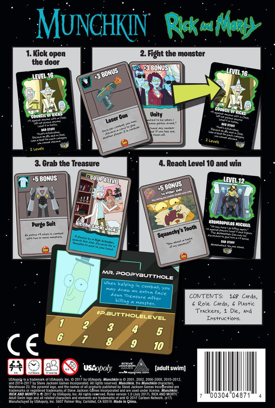 Munchkin: Rick And Morty