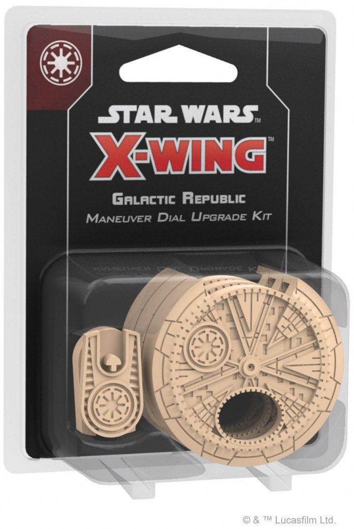 Star Wars X-Wing 2nd Edition Galactic Republic Maneuver Dial Upgrade Kit | The CG Realm