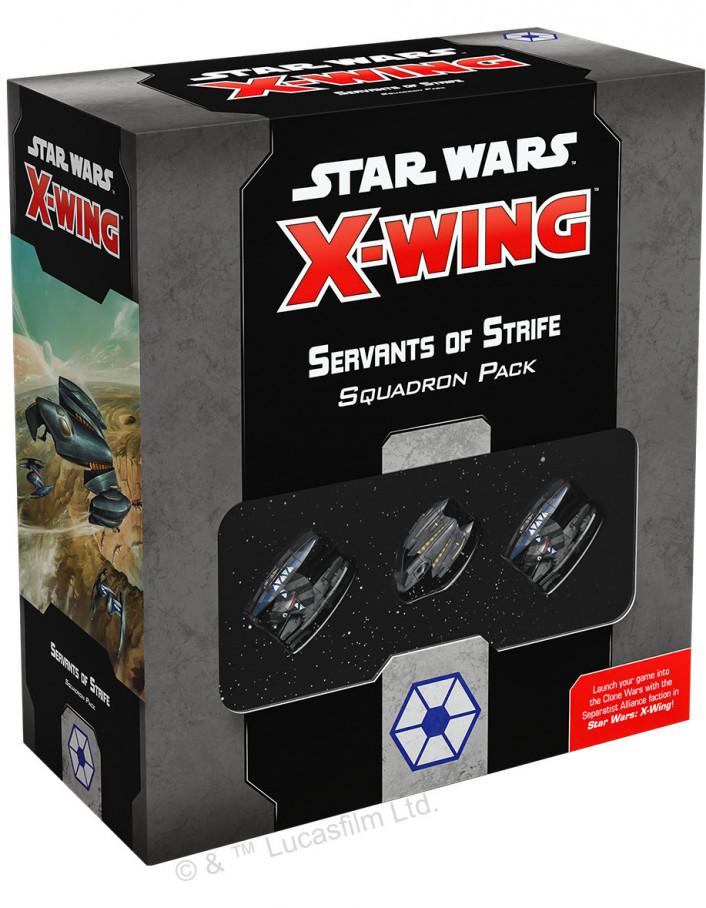 Star Wars X-Wing 2nd Edition Servants of Strife Squadron Pack | The CG Realm