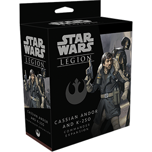 Star Wars Legion Cassian Andor and K-2SO