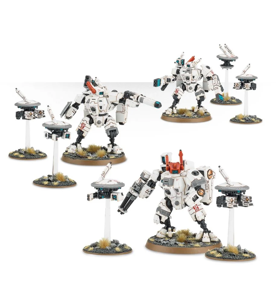 Warhammer 40k XV8 Crisis Battlesuits
